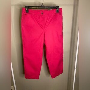 Chico’s pink crop pants